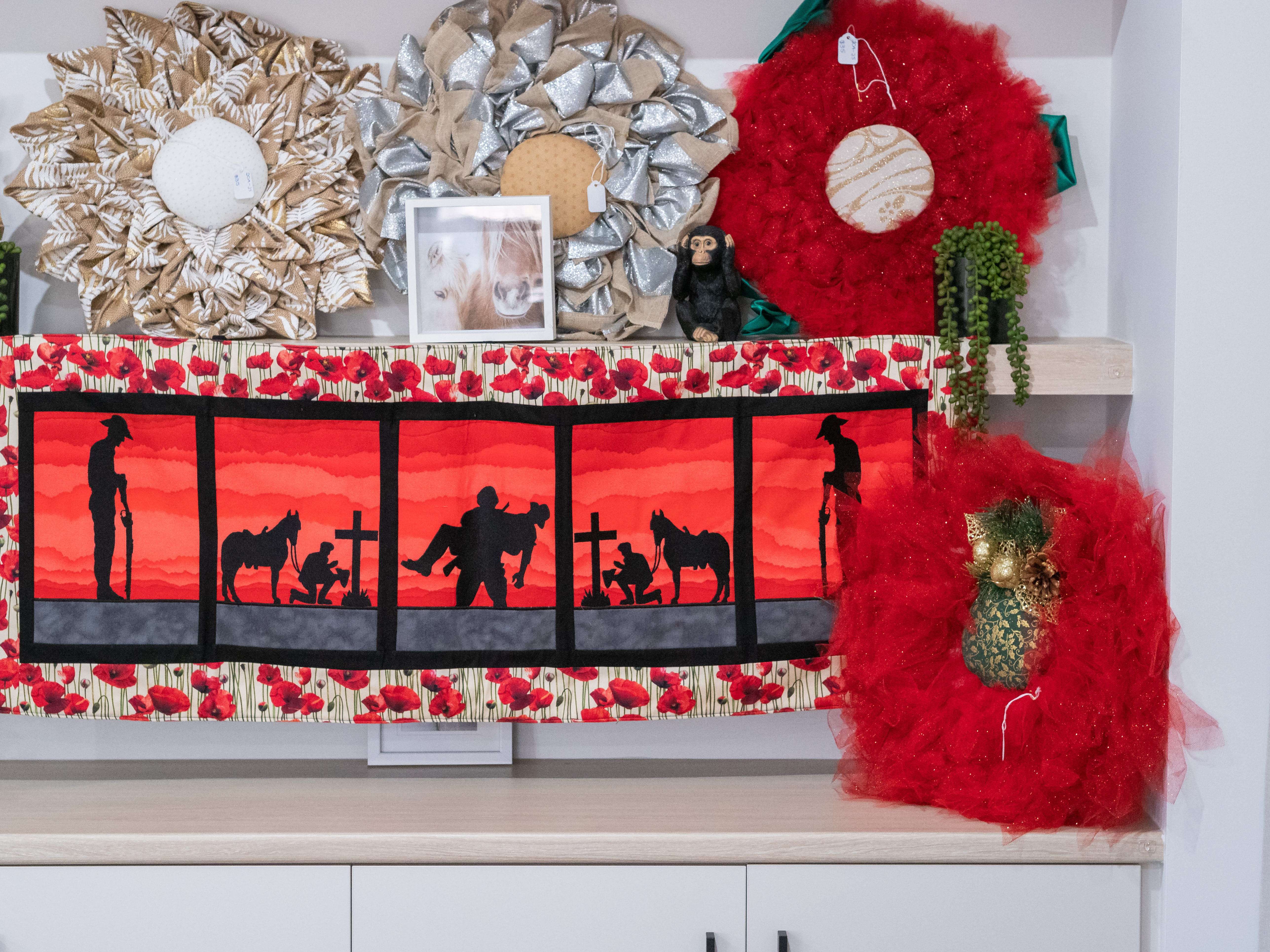 Val's ANZAC tapestry